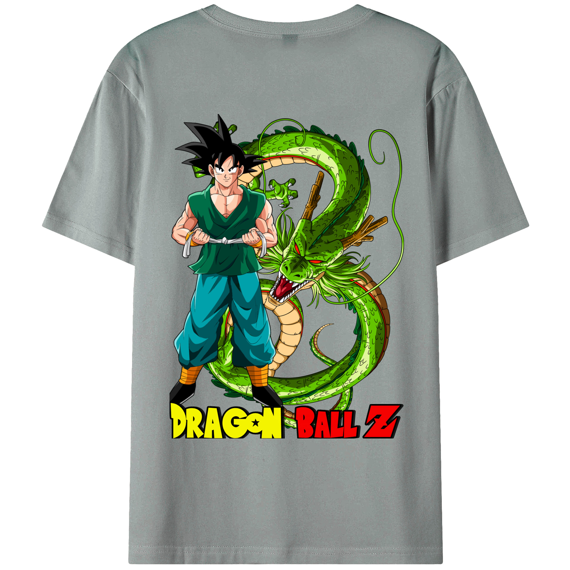 （画像用） ドラゴンボール 孫悟空（そん ごくう）Son Goku カカロット DRAGON BALL Kakarotto 綿100％ メンズ半袖Tシャツ（バックプリント） 通気性